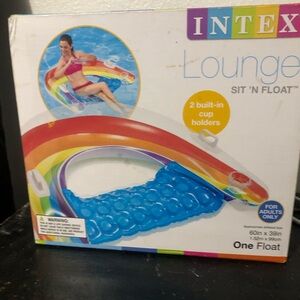 Intex Rainbow Lounge Sit 'N Float